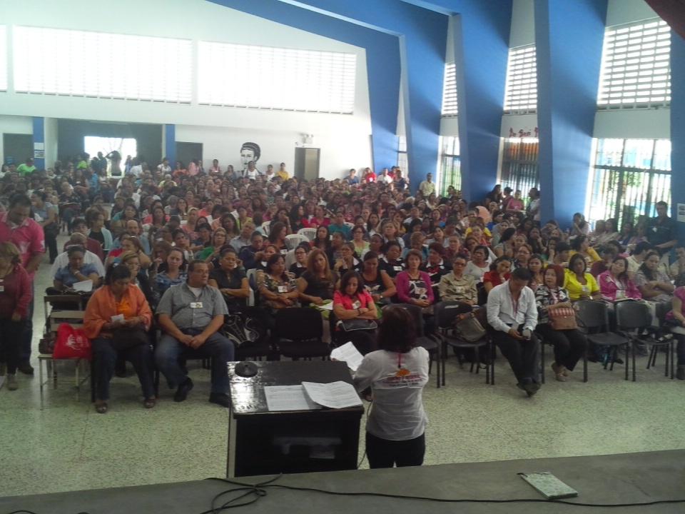 masiva participación de la y los docentes de todos los niveles y modalidades del Subsistema de Educ. Bás