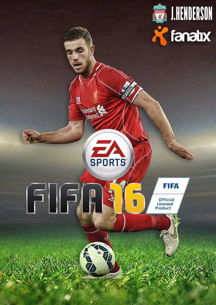 Обложка fifa. ФИФА 16 обложка. Henderson FIFA.