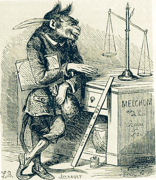 Melchom, head of Hell's finance dept. Watch out! He's got a bucket of sophistry under his desk. #DictionnaireInfernal