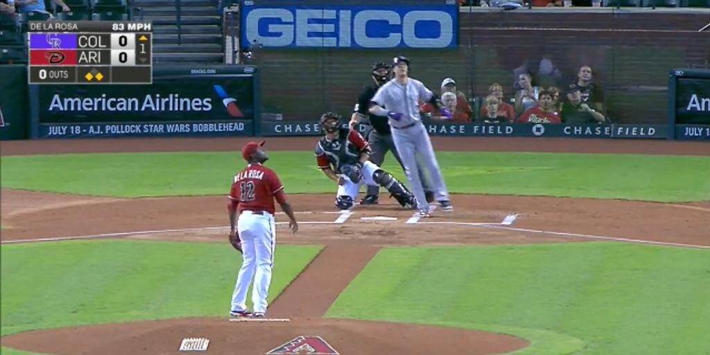 Rockies's tweet photo. When the ball is crushed a hop is in order. http://t.co/U4T3MUvrLa #TuloSmash http://t.co/iDMWrkPmLi