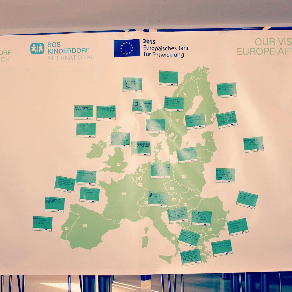 Action shows actually more than words~Jeremias Thiel #childrenrights #YouthinCareforEurope