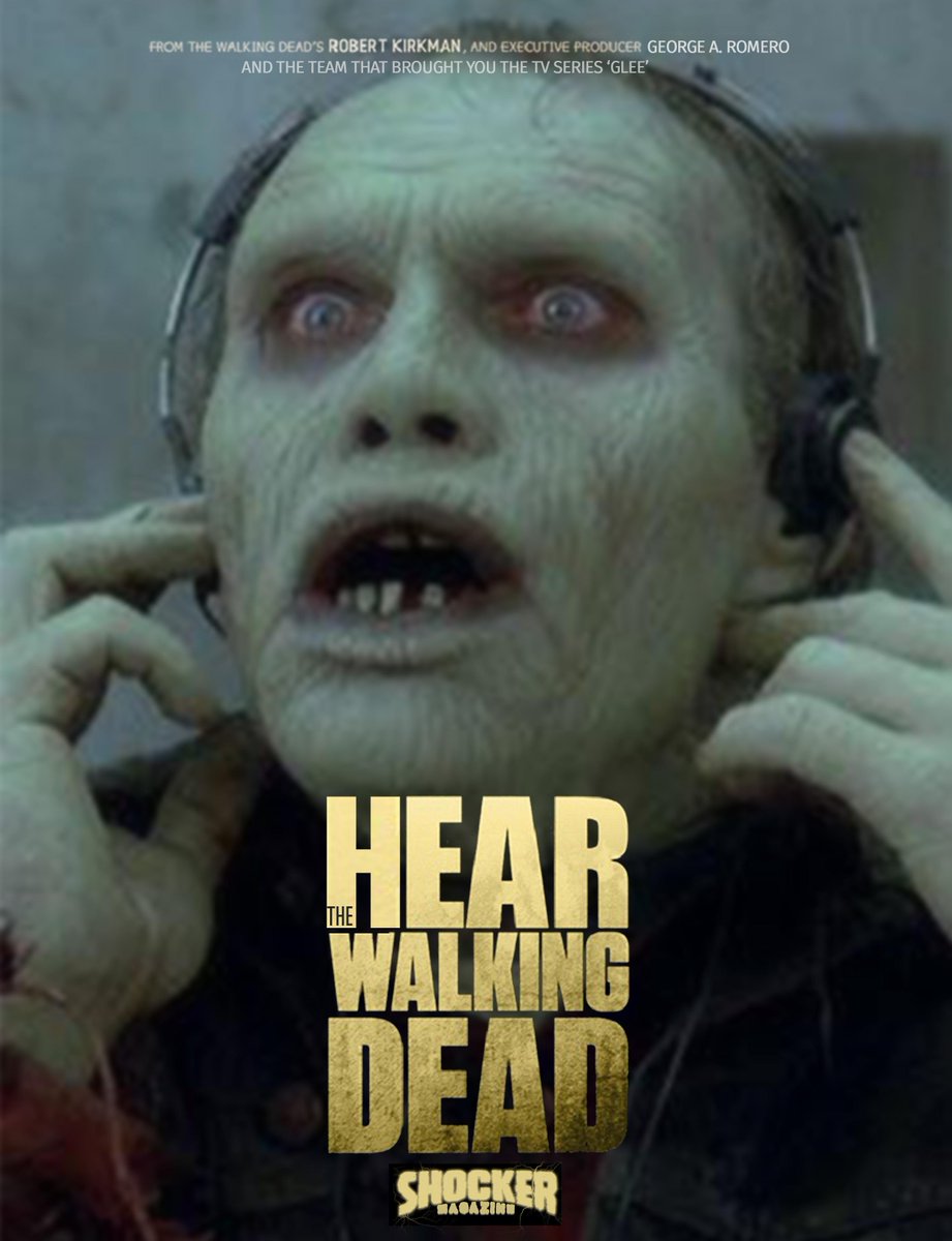 ShockerMagazine's tweet photo. #ShockerMagazine unearths unseen TV show! #HearTheWalkingDead from the producers of TWD, Glee and George A. Romero! http://t.co/m4DJLAJ6p6