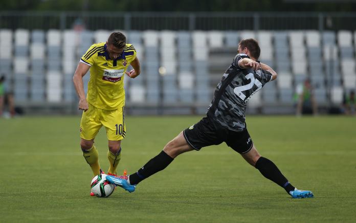 Agim Ibraimi during the game; photo: ekipa24.si