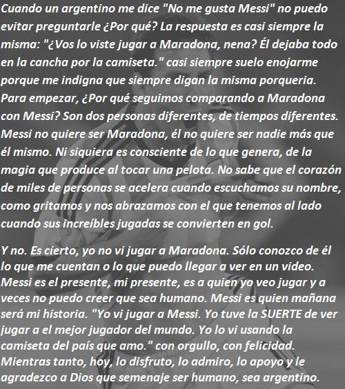 veroobj's tweet photo. Totalmente de acuerdo. Aguante Messi caretas! http://t.co/CS651RXnhZ