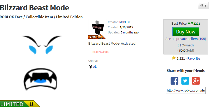 Cozy Boa On Twitter 300 Followers Giveaway Rt And Follow For A Chance To Win The Blizzard Beast Mode Face On Roblox Deadline July 15th Http T Co Tade4tpbgn - beast face roblox