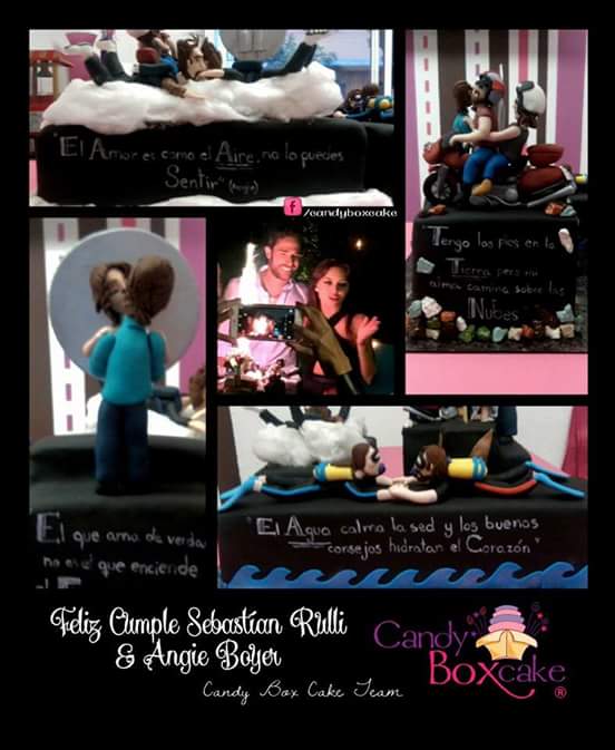 samhrrulliboyer's tweet photo. ¨@candyboxcake  La tarjeta de felicitación de parte del #CandyBoxCakeTeam para @Anboy88 &amp; @sebastianrulli / autentico http://t.co/oYHTJMHoHK