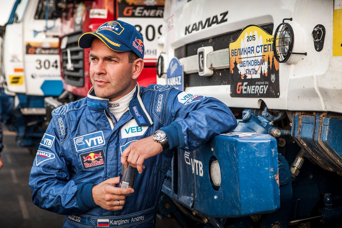 EspirituDakar's tweet photo. #RallyGranEstepa
#Camiones: ganó la tripulación @KAMAZmasterTEAM de #Karginov-#Mokeev-#Leonov http://t.co/WIoDjjJ4IS
