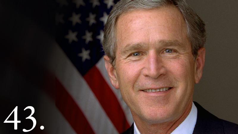 Happy 69th birthday to George W. Bush! 