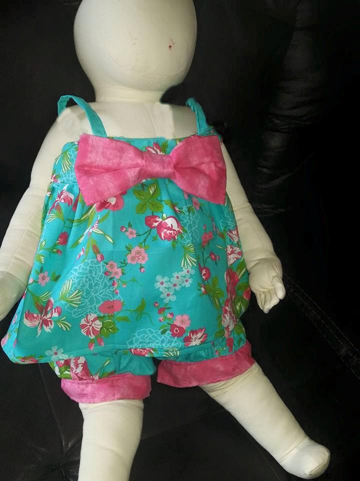 A new outfit I made for my niece's 1st birthday