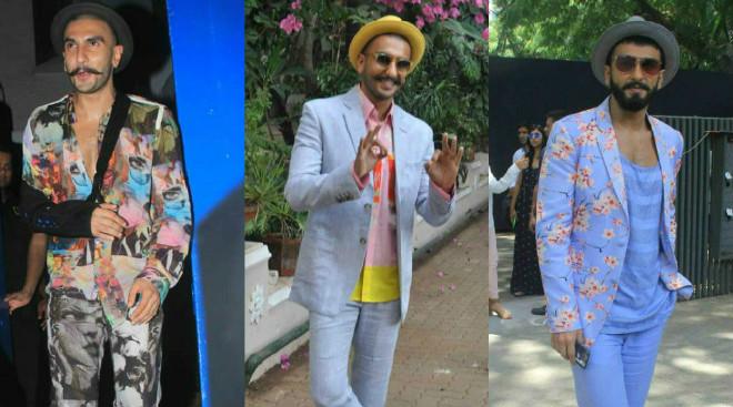 Pics: Happy Birthday Ranveer Singh - Check out his quirky style file 