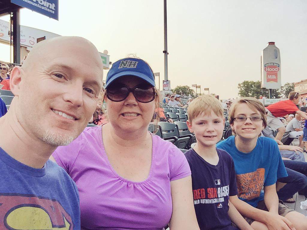 rickfrostnh's tweet photo. Fun at @FisherCats #fishercats http://t.co/FrpeAtrSps