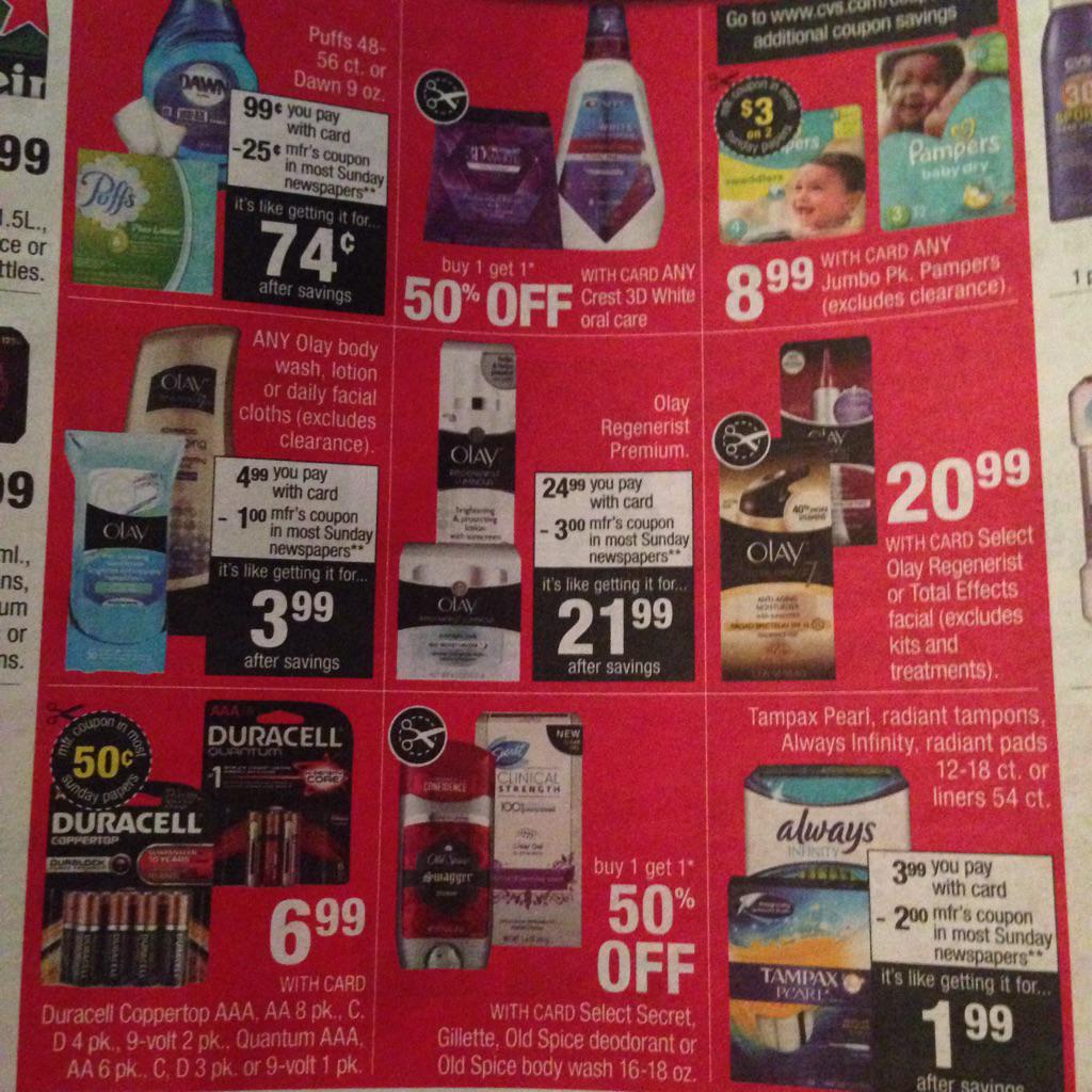 Jessicadehman's tweet photo. CVS Deals! #deals #tsuactive #coupons http://t.co/cKgTd47JUx http://t.co/PgE4HGtyGs