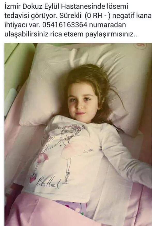 HALÂ BULUNAMADI  !!

LÜTFEN RT YAPALIM

Lösemi hastası minik kızımıza (0 RH-) KAN Aranıyor . 

İLETİŞİM: 05416163364
