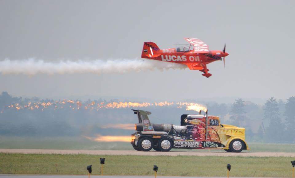 Saturday was hot at the Chippewa Valley Airshow!