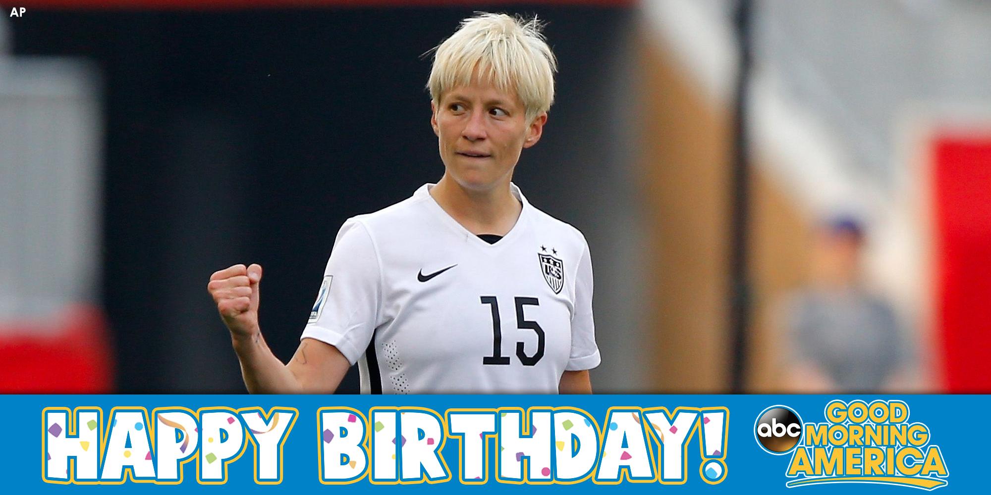 Happy Birthday to Megan Rapinoe! We are sure she\s happy with the score...  