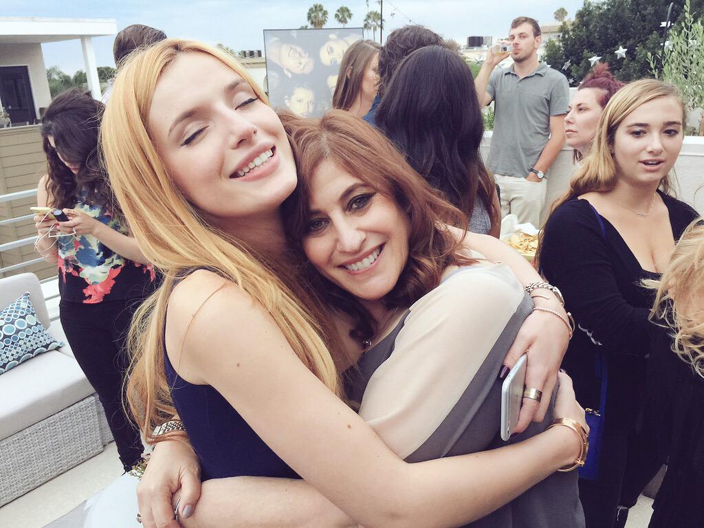 Drink_Slay_Love's tweet photo. It's @bellathorne &amp; @JustSingerEnt at last week's #PerfectHigh premiere! Two very talented women! http://t.co/Lqu6HC0VF4