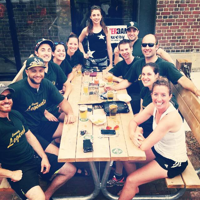 Thanks for the delicious post-game eats <a href="/LOCALLeaside/">LOCAL Leaside</a>! Can't go wrong with tacos &amp; beer #LeasideLegends