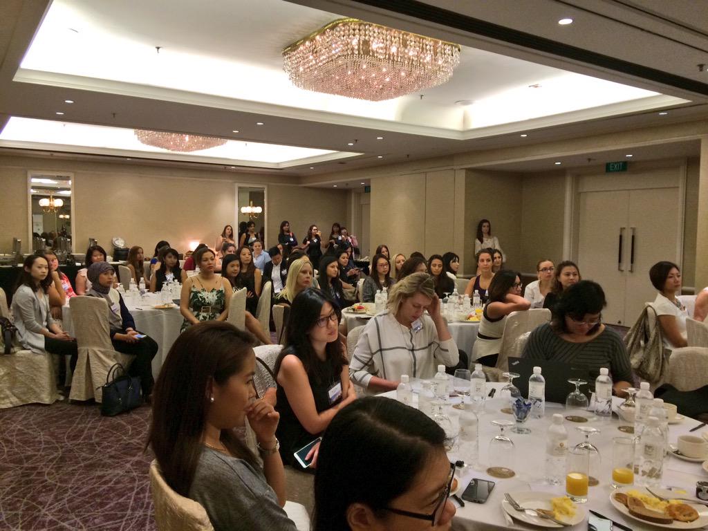 WiP_adtech's tweet photo. Full house at the women-only #ATSS15 Women in #AdTech breakfast panel by @exchangewire http://t.co/I5UxpgrRCx