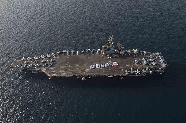 USNavy's tweet image. From America’s Navy to @USSoccer_WNT, congrats for #FIFAWWCFinal win.

One Nation, One Team!