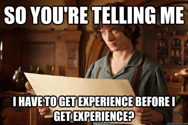 s_wasilik's tweet photo. This very accurately sums up my job search #doublestandards http://t.co/o3hAwUWUYe
