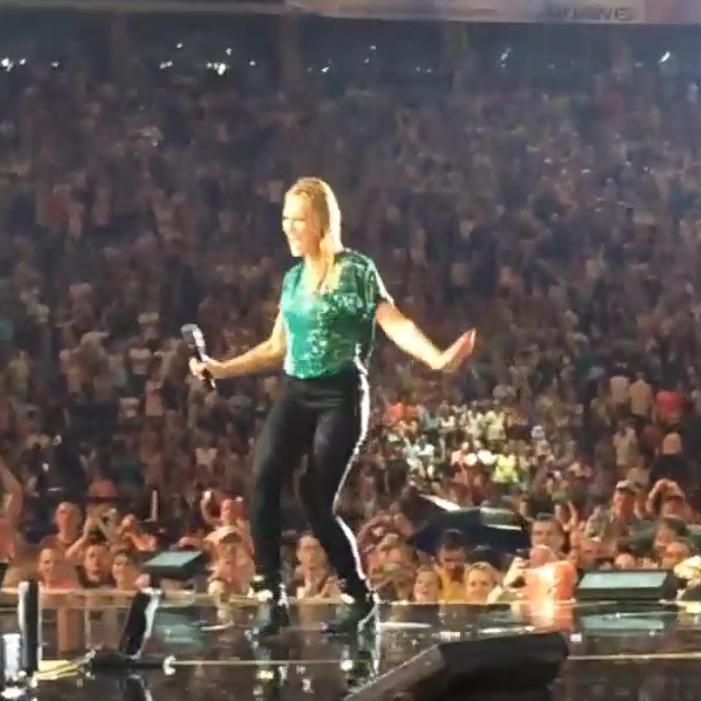 __helenefischer's tweet photo. Das Konzert wird sie sicher nicht so schnell vergessen ✨ #HeleneFischer #Farbenspiel2015 http://t.co/WOFbd4NhnI