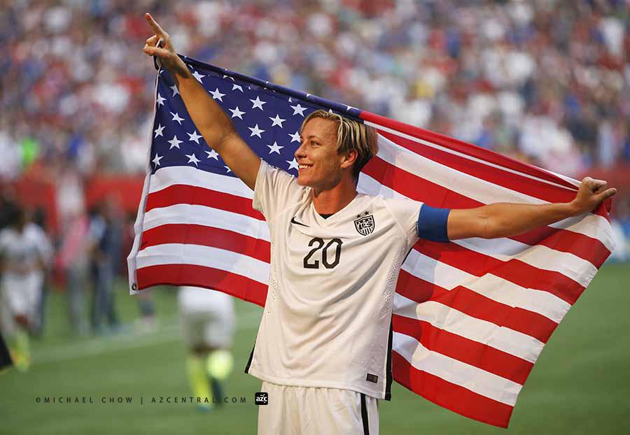 photochowder's tweet photo. Way to go out a winner Abby Wambach! #USWNT #USvsJapan #IBelieveThatWeWillWin http://t.co/xahhiZSnP6