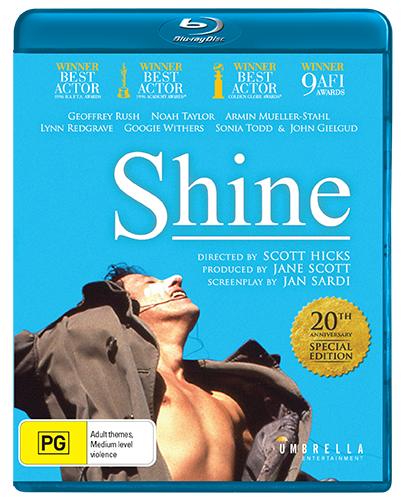 Happy birthday Geoffrey Rush! Celebrate with all new extras available on our Shine release!  
