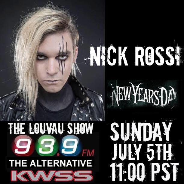 TheLouvauShow's tweet photo. Tonight @TheNickRossi from @NYDrock will be my guest. Tune in at 11:00 PST http://t.co/yT56YgwnrW http://t.co/sfg4cjdwHg