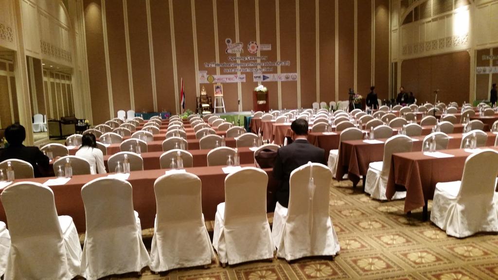 Luxexcel's tweet photo. Today optics 3Dprinting @LUXeXceL president @RichardvdVrie speaker @ #ICPS2015 conference Hua Hin Thailand #photonics http://t.co/wsZYoSh6hA