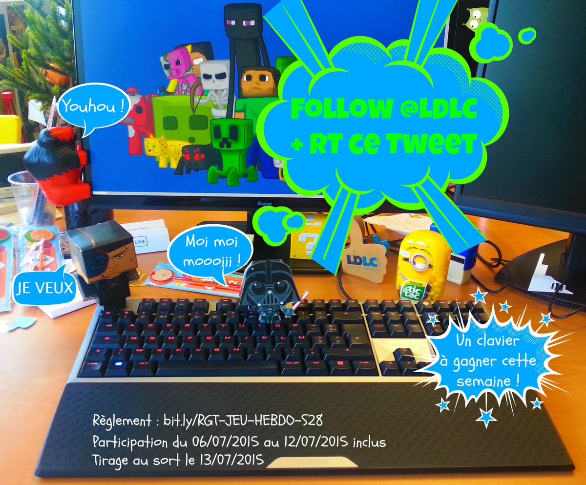 LDLC's tweet image. [JEU HEBDO] 🌠 Un clavier Cherry MX Board 6.0 à gagner cette semaine ! bit.ly/LDLCHEBDOS28