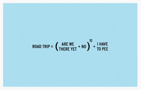 KimberlyWattier's tweet photo. Op reis met het gezin? Pure wiskunde! #Copywriting http://t.co/VnN6KPbVNw