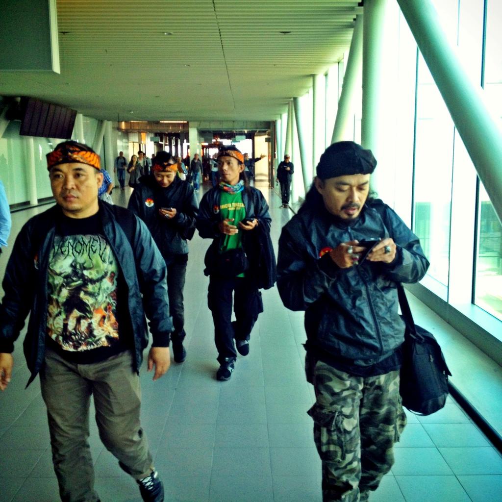 Alhamdulillah
Kita dah sampai #Belanda
Go To OBSCENE EXTREME 2015

#BandungBlasting