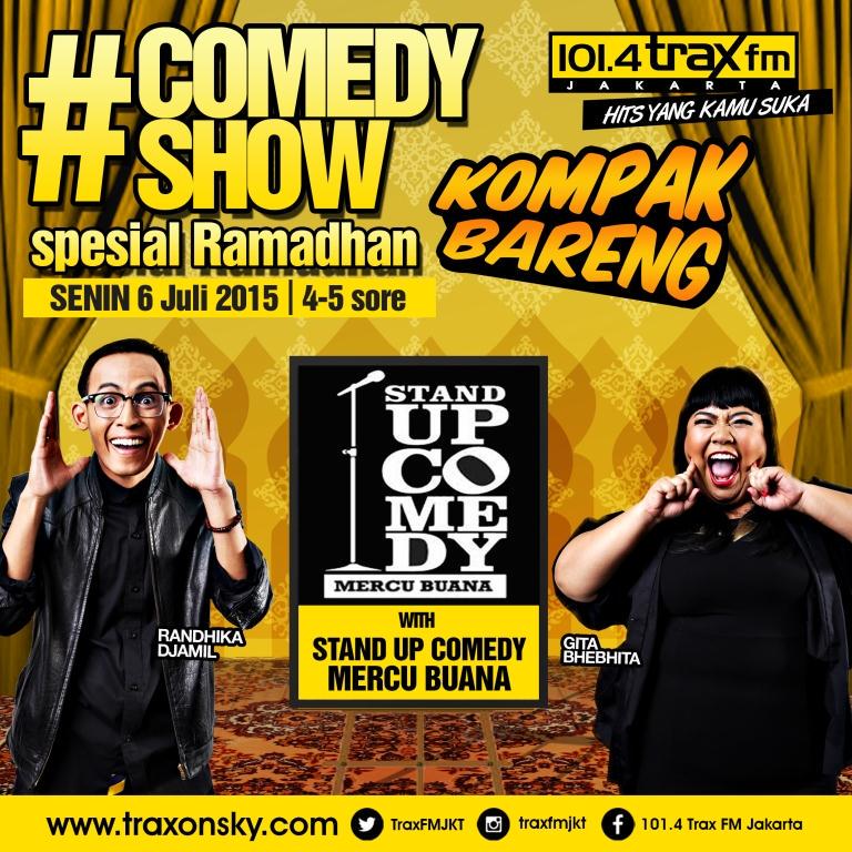 JANGAN LEWATIN KESERUAN #COMEDYSHOW HARI INI DI #KOMPAKBARENG <a href="/crazydhika/">Randhika Djamil</a> @bhebhita DAN <a href="/StandUpUMB/">Standup Mercu Buana</a> , MERAPAT!!!