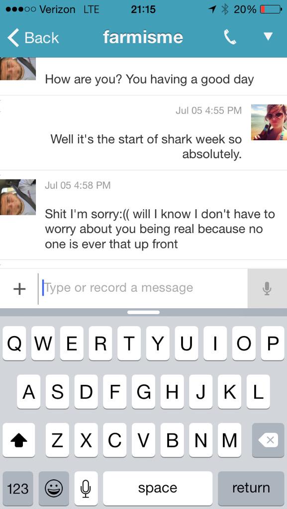 KPannek's tweet photo. Wrong #SharkWeek http://t.co/FU9pK6ueHf