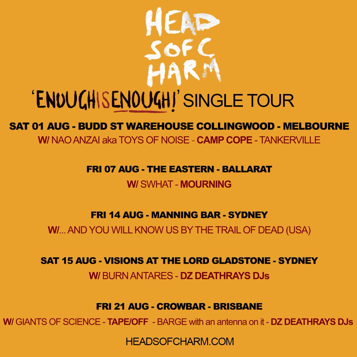 Heads of Charm tweet media