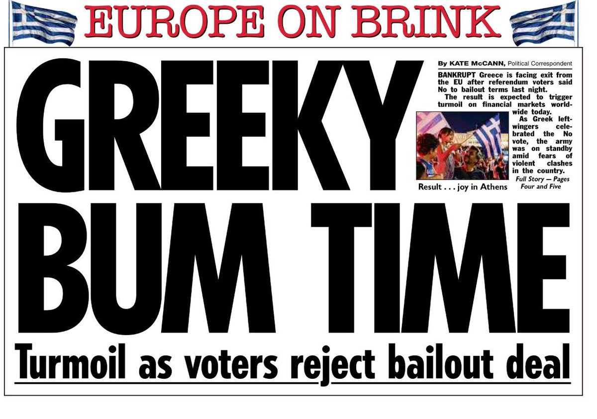 RichardFTomlin's tweet image. What&apos;s not to like about @TheSun newspaper&apos;s headline writers?
Incisive #politicalcomment