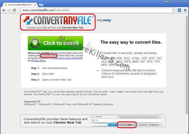 How to remove ConvertAnyFile Toolbar MalwareKillerS.com/how-to-remove-…
