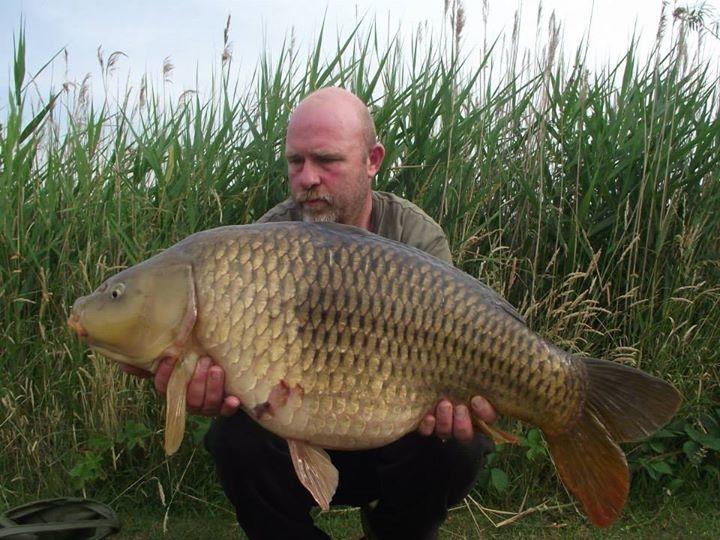 Team member Barry, have his first over nighter of the season. And was treated to this 27lb 10oz two tone common.