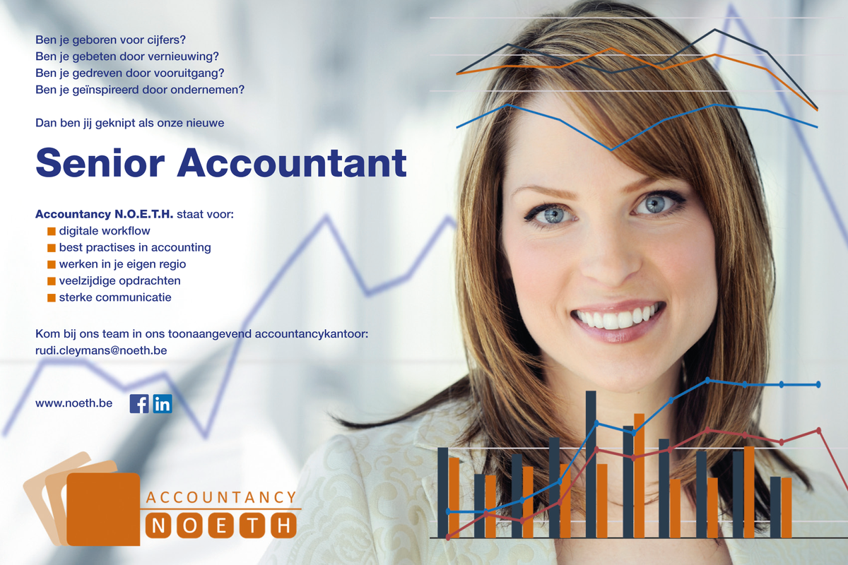 AccNOETH's tweet photo. Wij zijn op zoek naar een gedreven #accountant die ons team kan komen versterken! http://t.co/X46a7LRBxs