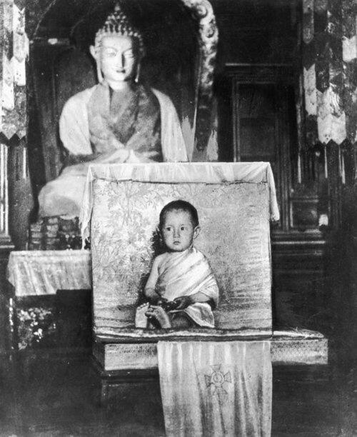 Happy 80th birthday to His Holiness the Dalai Lama.
Here\s a photograph of HH aged 2 years old 