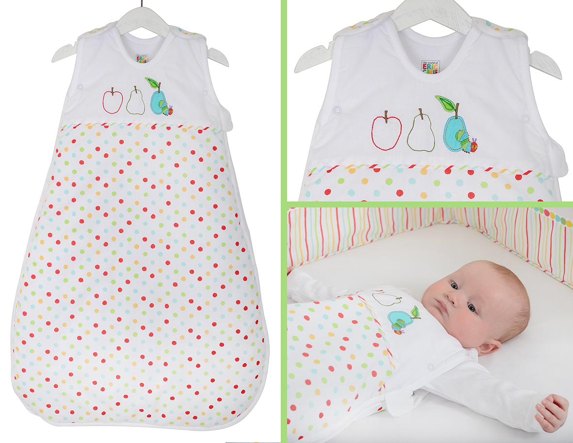 hungry caterpillar sleeping bag