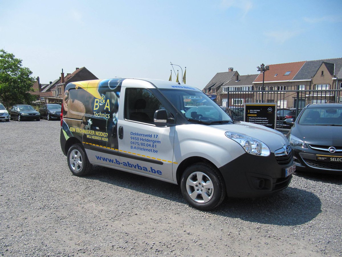 Vandaag hebben wij onze 60ste bedrijfswagen gekocht. 
B&amp;A blijft innoveren! Geïnteresseerd? b-abvba.be