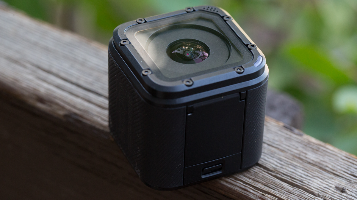 verge's tweet photo. This is the new GoPro, the Hero 4 Session: http://t.co/thKJe3cMW0 http://t.co/BUBKnj9IrI