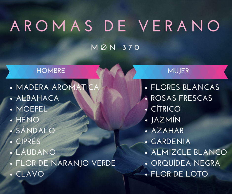 Mon_370's tweet photo. Los aromas del verano ¿Cúal es el tuyo? http://t.co/WpDlAVjy08
