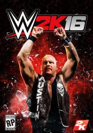 Обложка WWE 2K16