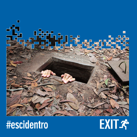 exit_escidentro's tweet photo. Exit, la via d'uscita che stavi aspettando! #EsciDentro http://t.co/bbdxFyYXry