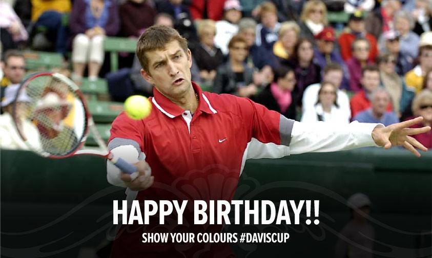 Happy birthday to Max Mirnyi of Belarus! Max first played for his country in 1994 and has won 56 rubbers. 