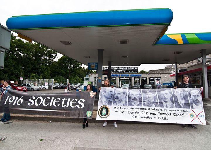 UnitedIrelandSo's tweet image. Boycott Topaz protest this Sunday at the Topaz at the Square in Tallaght from 12pm. Please RT.