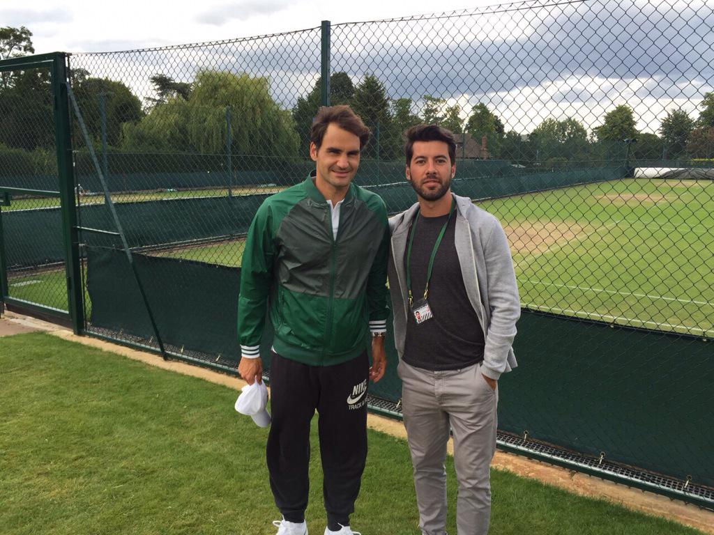 Cheshire Tennis at Wimbledon this weekend bumped into a few famous faces.#wilmslow #cheshire #tennis <a href="/PownallParkLTC/">Pownall Park Tennis</a>