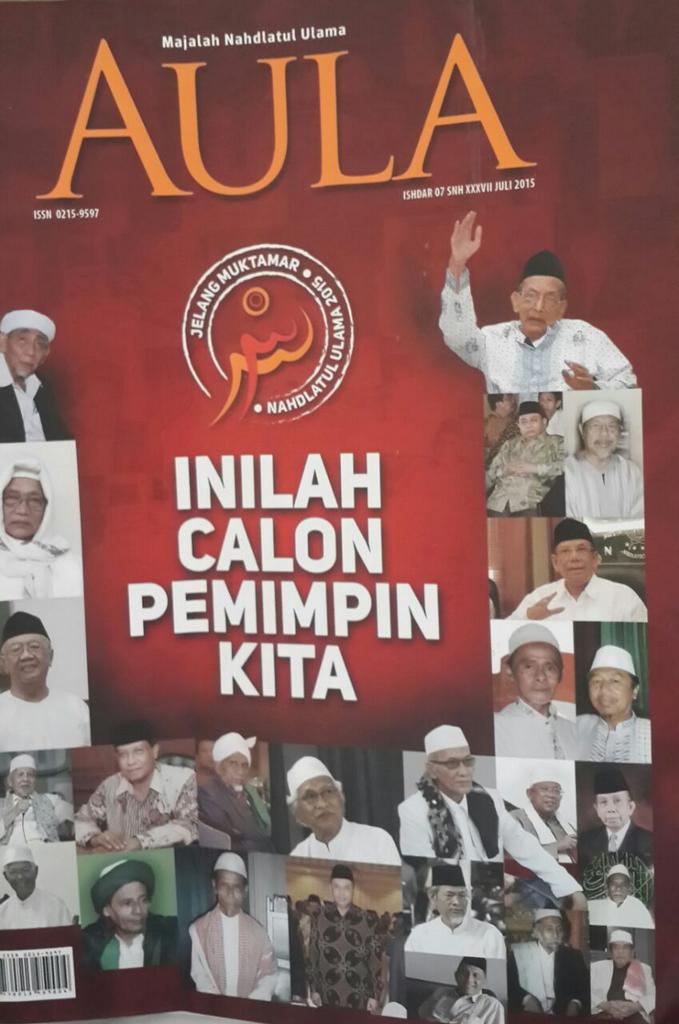 Cover Aula memberitakan kandidat AHLUL HALLI WAL AQDI